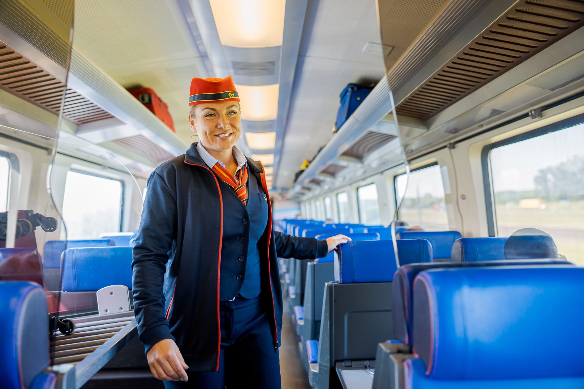 Trainmanager IC Brussel bij NS